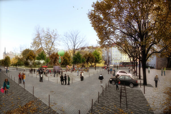 Rekonstrukce ulic Táborská/Na Pankráci