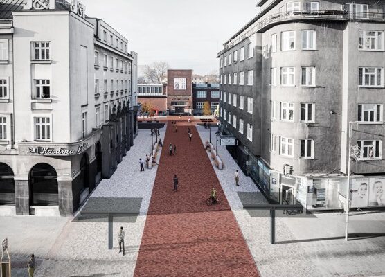 Vítězi soutěže na proměnu Umělecké ulice v Ostravě jsou studenti