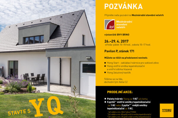 Ytong na Stavebním veletrhu 2017