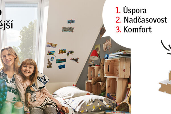 Tři skla jsou novým standardem u střešních oken