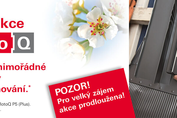 Jarní akce se střešními okny Roto Q