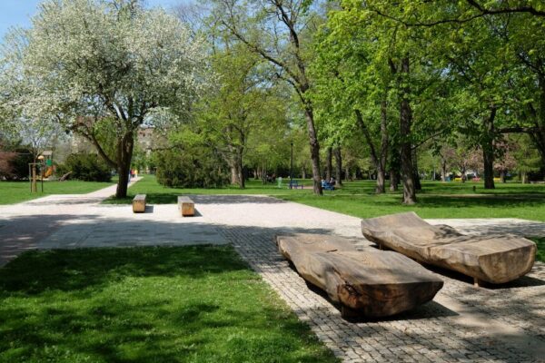 Obnova Jiráskových sadů v Litoměřicích