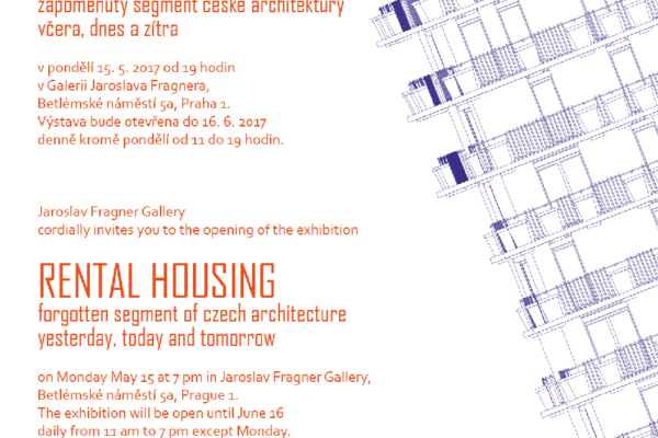 Nájemní bydlení – zapomenutý segment české architektury – včera, dnes a zítra