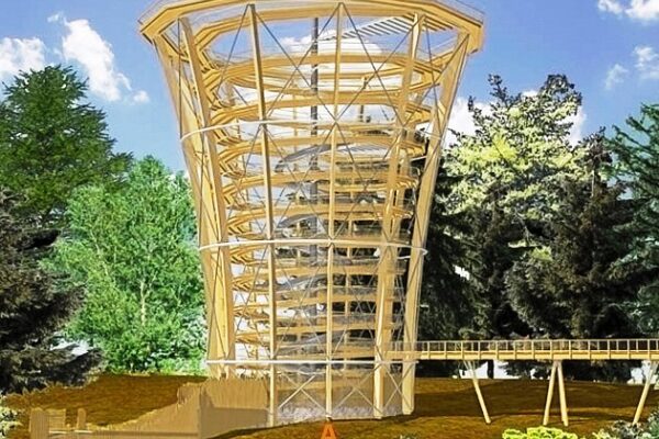 Stezka korunami stromů v Krkonoších