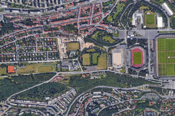 Zastupitelé schválili možnost větší zástavby na Strahově