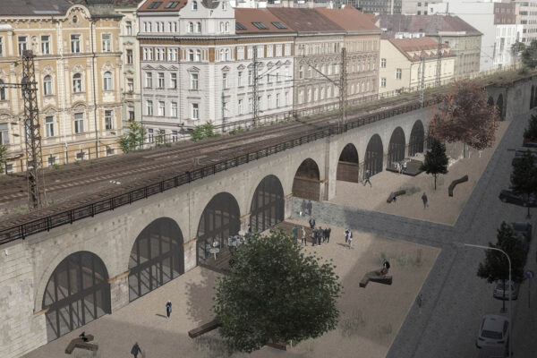 Dnes začne rekonstrukce Negrelliho viaduktu v Karlíně