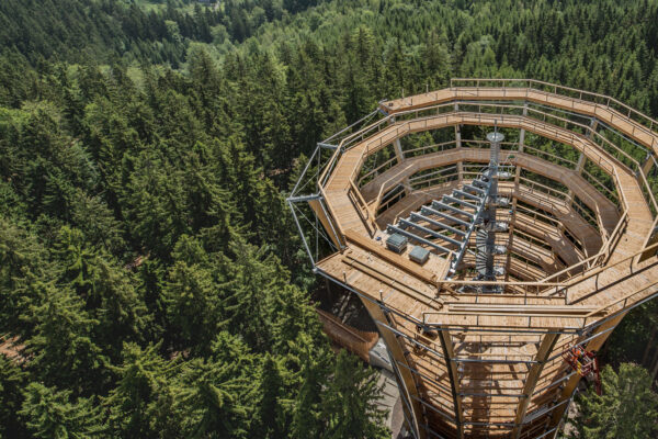 Stezka korunami stromů v Krkonoších se otevře 2. července