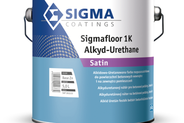 Dva nátěry na betonové podlahy v interiéru