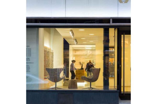 Interiér optiky Richter