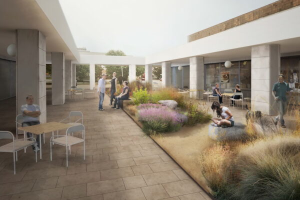 Revitalizace centrálního náměstí sídliště Ďáblice u metra Ládví