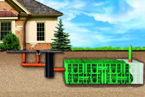 Vsakování dešťové vody v českých podmínkách