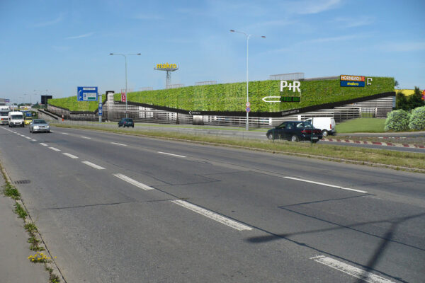 Nový parkovací dům v Praze 9