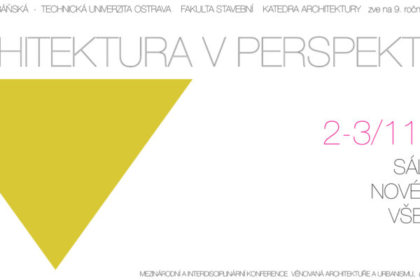 Architektura v perspektivě 2017
