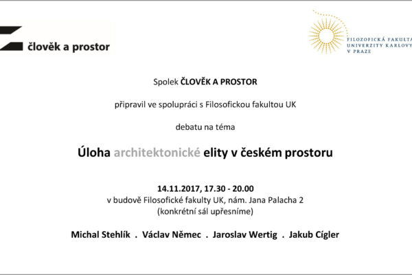 Úloha architektonické elity v českém prostoru
