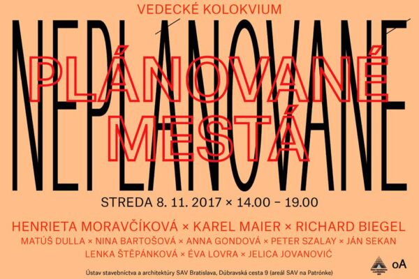 Neplánované plánované mestá