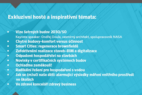 Šetrné budovy 2017