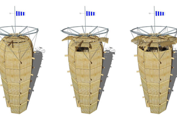 Rozhledna |kaktus| v Jeruzalémě