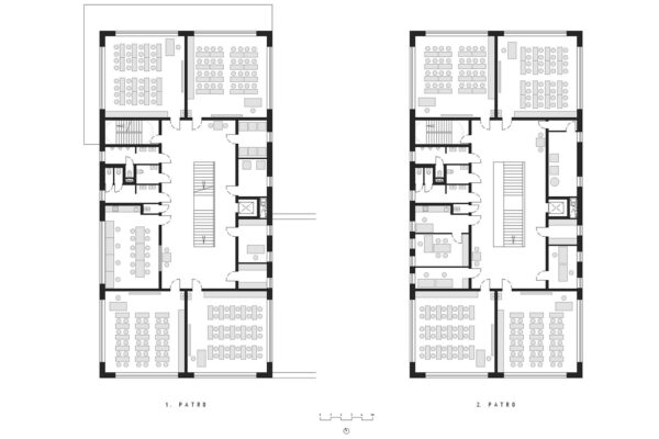 Pavilon druhého stupně ZŠ Hovorčovice