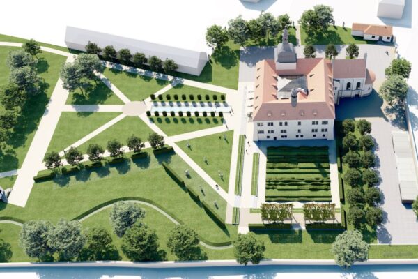 Zámek v Dolních Břežanech