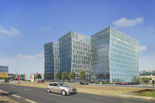 Nová administrativní budova Beethoven v Praze 9