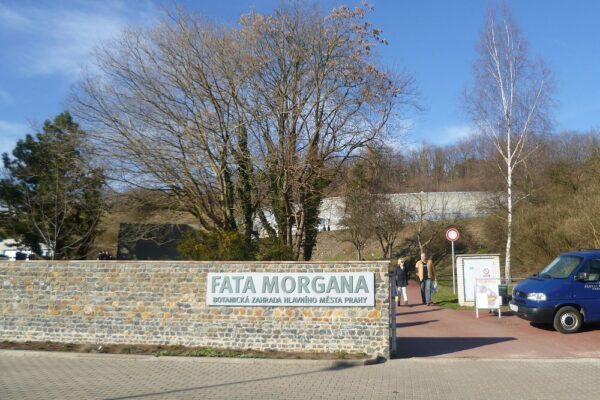 Nový vstupní areál do botanické zahrady v Troji