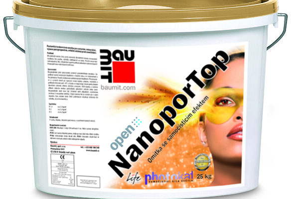 Samočisticí fasáda s využitím fotokatalýzy