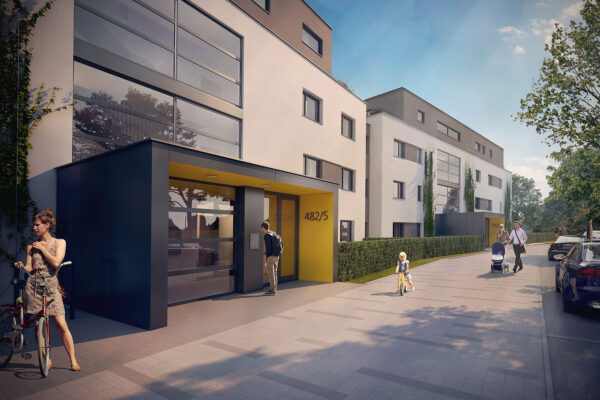 Pasivní rezidenční dům Kratochvíle Stochovská