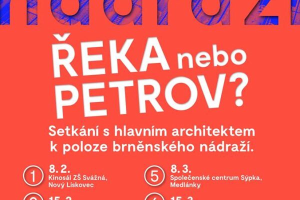 KAM nádraží – Řeka nebo Petrov?