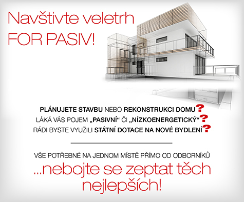 Začal veletrh FOR PASIV 2018