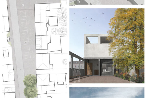 Nový městský úřad ve městě Lázně Bělohrad