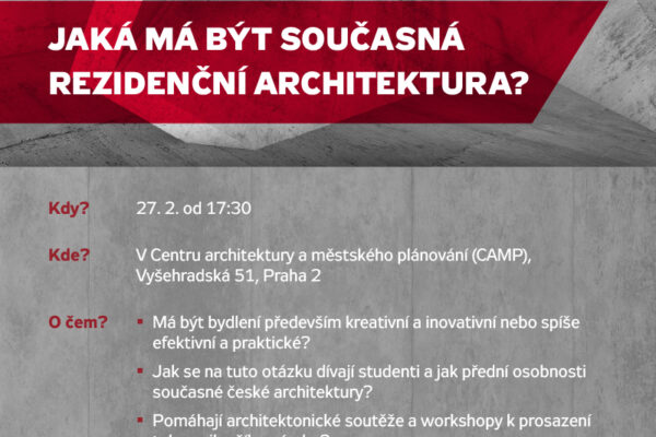 Jaká má být současná rezidenční architektura