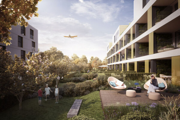 Rezidenční projekt Bleriot v pražských Kbelích