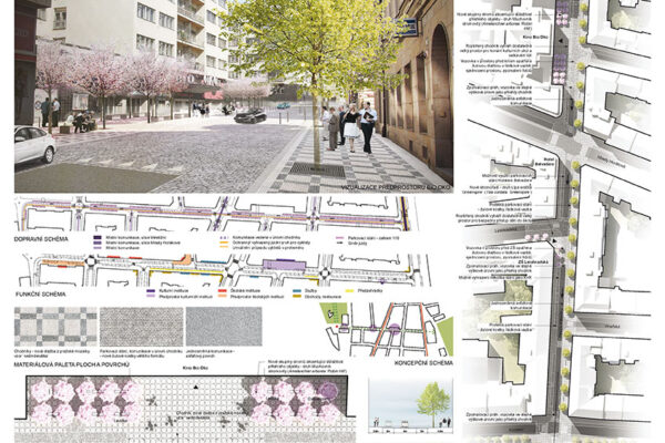 Praha 7 opraví ulici Františka Křížka