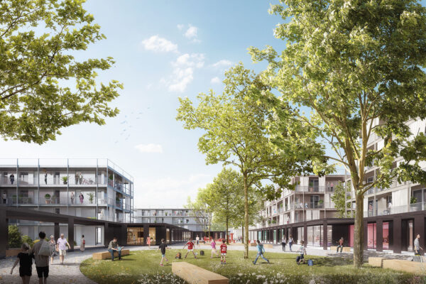 Vnitroblok v ulici Francouzská