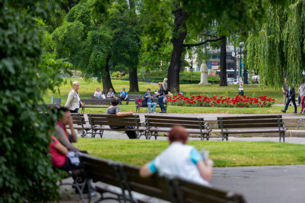 Obnova parku na Karlově náměstí