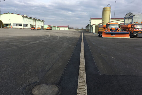 Rekonstrukce ploch v areálu Správy a údržby dálnic na Moravě