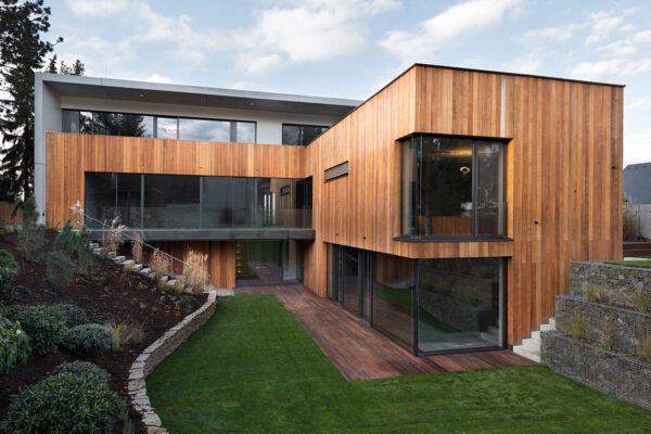 Nová vila z dílny Aulík Fišer architekti u Průhonického parku