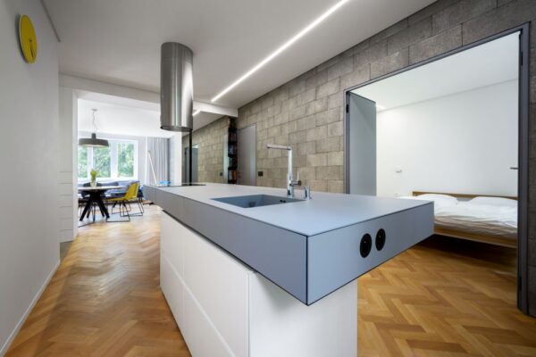 Byt s otevřenými prostory