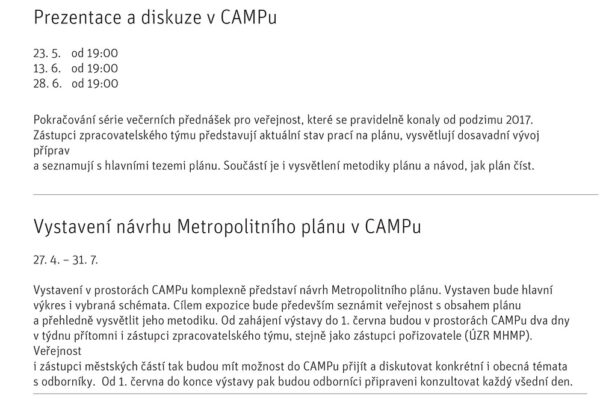 Seznamte se s Metropolitním plánem