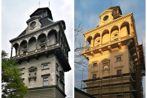 Dokončení rekonstrukce letenské vodárenské věže