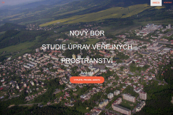 Obyvatelé Nového Boru mohou ovlivnit budoucí podobu Tyršova náměstí