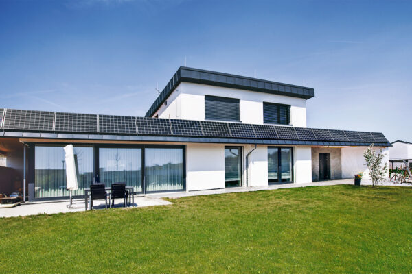 Pasivní rodinný dům v Hluboké nad Vltavou