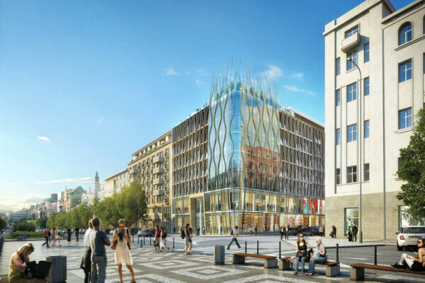 Novostavba na rohu Václavského náměstí má stavební povolení