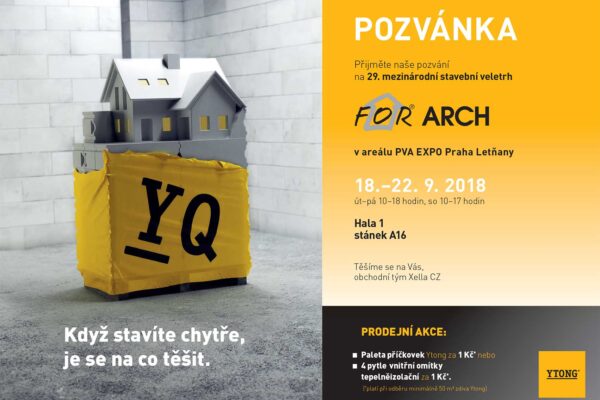 Ytong na podzim ukáže inovace v technologiích rychlé výstavby