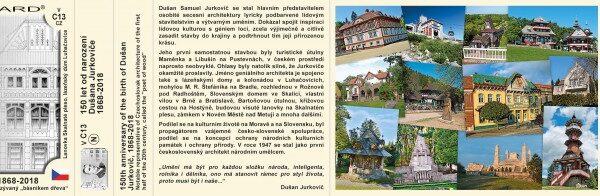 Před 150 lety se narodil architekt Dušan Jurkovič