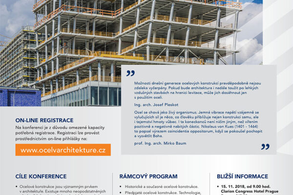 Ocelové konstrukce ve službách architektury