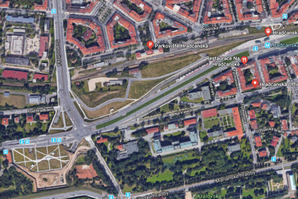 NG zvažuje výstavbu nové budovy u Hradčanské