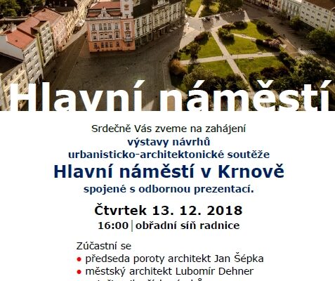 Hlavní náměstí v Krnově