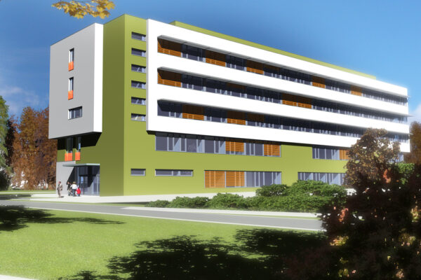 Nové budovy interního pavilonu Vsetínské nemocnice