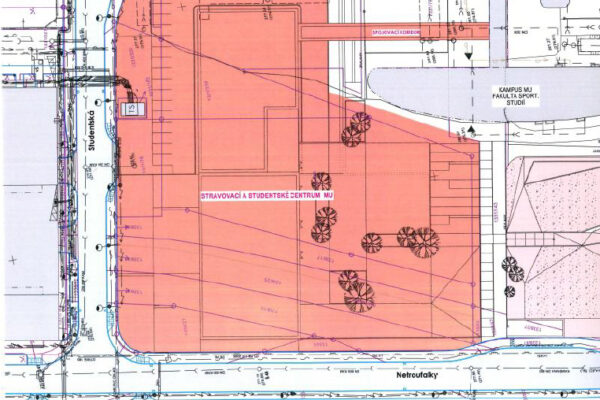 Generální projektant Studentského a Stravovacího centra UKB